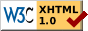 This website is W3C compliant